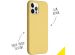 Accezz Liquid Silikoncase  für das iPhone 12 (Pro) - Gelb