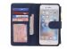 Blaue luxuriöse Portemonnaie-Klapphülle für das iPhone 6 / 6s