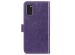 Kleeblumen Klapphülle Violett Samsung Galaxy A41