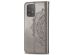 Mandala Klapphülle Grau Samsung Galaxy S10 Lite