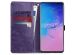 Mandala Klapphülle Violett Samsung Galaxy S20 Ultra