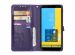 Mandala Klapphülle Violett für Samsung Galaxy J6