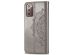 Mandala Klapphülle Samsung Galaxy Note 20 - Grau