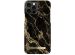 iDeal of Sweden Fashion Back Case iPhone 12 (Pro) - Golden Smoke Marble