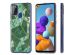 iMoshion Design Hülle für das Samsung Galaxy A21s - Grafik-Kupfer / Grün