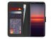 iMoshion Luxuriöse Klapphülle Sony Xperia 5 II - Schwarz
