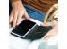 Selencia Echtleder Klapphülle für das Samsung Galaxy Note 10 Plus - Grün