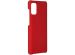 Unifarbene Hardcase-Hülle Rot Samsung Galaxy A41