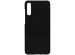 Unifarbene Hardcase-Hülle Schwarz für das Samsung Galaxy A70