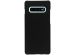 Unifarbene Hardcase-Hülle Schwarz Samsung Galaxy S10 Plus