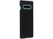Unifarbene Hardcase-Hülle Schwarz Samsung Galaxy S10 Plus