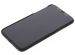 Schwarze unifarbene Hardcase-Hülle für iPhone Xs / X