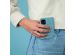 iMoshion Luxuriöse Klapphülle Hellblau OnePlus 8