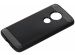Brushed TPU Case Schwarz für das Motorola Moto E5 / G6 Play