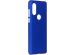 Unifarbene Hardcase-Hülle Blau für das Motorola One Vision