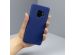 Unifarbene Hardcase-Hülle Blau für das Motorola One Vision