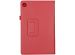 Unifarbene Tablet-Klapphülle Tab M10 Plus - Rot