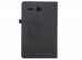 Schwarze unifarbene Tablet Klapphülle Samsung Galaxy Tab E 9.6