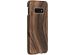Holz-Design Hardcase-Hülle Dunkelbraun Samsung Galaxy S10e