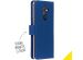 Accezz Blaues Wallet TPU Klapphülle für das Nokia 7 Plus