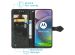 iMoshion Mandala Klapphülle Motorola Moto G 5G - Schwarz