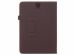 Braune unifarbene Tablet Klapphülle Samsung Galaxy Tab S3 9.7