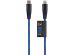 Xtorm Solid Blue Lightning auf USB-C kabel - 1 Meter