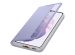 Samsung Original Clear View Cover Klapphülle für das Galaxy S21 - Violett