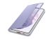 Samsung Original Clear View Cover Klapphülle für das Galaxy S21 Plus - Violett
