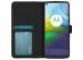 iMoshion Luxuriöse Klapphülle Motorola Moto G9 Power - Hellblau