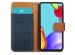 iMoshion Luxuriöse Canvas-Klapphülle Samsung Galaxy A52(s) (5G/4G)-Dunkelblau