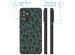 iMoshion Design Hülle Samsung Galaxy A72 - Leopard - Grün / Schwarz