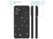 iMoshion Design Hülle für das Samsung Galaxy A72 - Sterne / Schwarz