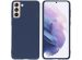 iMoshion Color TPU Hülle für das Samsung Galaxy S21 Plus - Dunkelblau