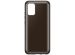 Samsung Original Silicone Clear Cover Galaxy A02s - Schwarz