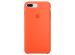 Apple Silikon-Case für das iPhone 8 Plus / 7 Plus - Spicy Orange