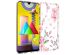 iMoshion Design Hülle Samsung Galaxy M31 - Blume - Rosa