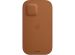 Apple Ledersleeve MagSafe für das iPhone 12 (Pro) - Saddle Brown
