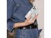 Selencia Maya Fashion Backcover Samsung Galaxy A71 - Marble Blue
