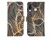 iMoshion Design TPU Klapphülle Huawei P30 Lite - Golden Leaves