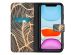 iMoshion Design TPU Klapphülle für das iPhone 11 - Golden Leaves