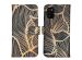 iMoshion Design TPU Klapphülle Samsung Galaxy A41 - Golden Leaves