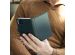 Selencia Echtleder Klapphülle für das Samsung Galaxy S21 - Grün