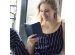 Selencia Echtleder Klapphülle für das Samsung Galaxy S21 - Blau