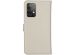 Selencia Echtleder Klapphülle für das Samsung Galaxy A52(s) (5G/4G) - Grau