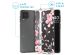 iMoshion Design Hülle Samsung Galaxy A12 - Blume - Rosa