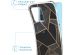 iMoshion Design Hülle mit Band für das Samsung Galaxy A52(s) (5G/4G) - Black Graphic