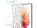 iMoshion Design Hülle mit Band für das Samsung Galaxy S21 - White Graphic
