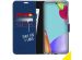 Accezz Wallet TPU Klapphülle Samsung Galaxy A52(s) (5G/4G) - Dunkelblau
