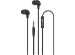 Celly Earphones Stereo 3.5mm Flat Cable - Schwarz